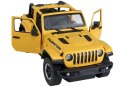 Rastar Auto R/C Jeep Wrangler Rubicon 1:14 Rastar Żółty