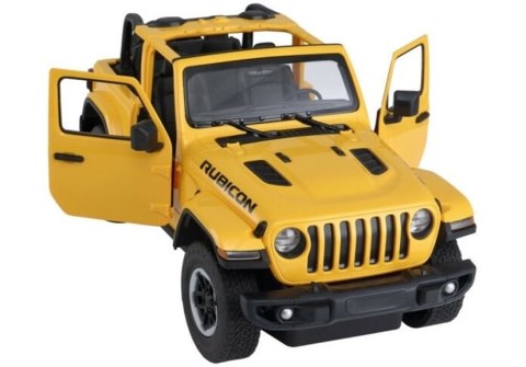 Rastar Auto R/C Jeep Wrangler Rubicon 1:14 Rastar Żółty Rastar Auto R/C Jeep Wrangler Rubicon 1:14 Rastar Żółty