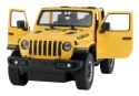 Rastar Auto R/C Jeep Wrangler Rubicon 1:14 Rastar Żółty