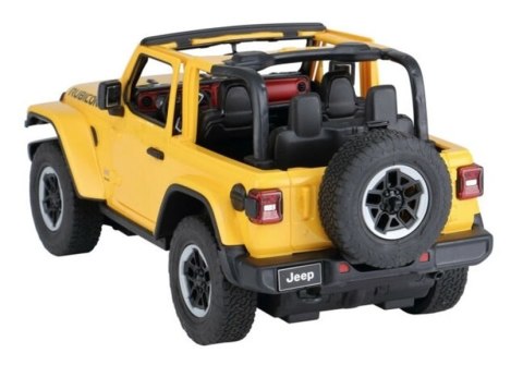 Rastar Auto R/C Jeep Wrangler Rubicon 1:14 Rastar Żółty Rastar Auto R/C Jeep Wrangler Rubicon 1:14 Rastar Żółty