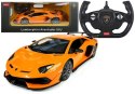 Rastar Auto R/C Lamborghini Aventador Rastar 1:14 Pomarańczowy