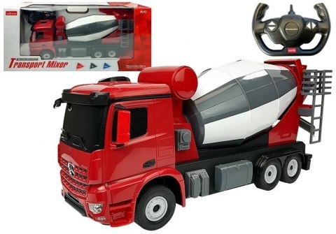 Rastar Auto R/C Mercedes-Benz Arocs Rastar 1:14 Czerwone na Pilota Rastar Auto R/C Mercedes-Benz Arocs Rastar 1:14 Czerwone na Pilota