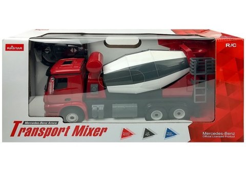 Rastar Auto R/C Mercedes-Benz Arocs Rastar 1:14 Czerwone na Pilota Rastar Auto R/C Mercedes-Benz Arocs Rastar 1:14 Czerwone na Pilota