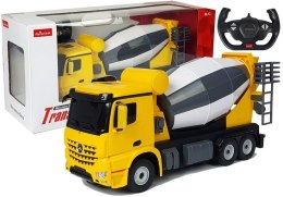 Rastar Auto R/C Mercedes-Benz Arocs Rastar 1:14 Żółte na Pilota