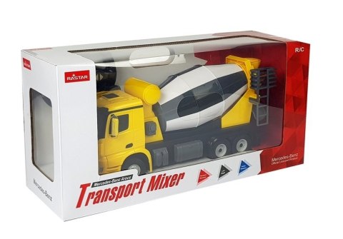 Rastar Auto R/C Mercedes-Benz Arocs Rastar 1:14 Żółte na Pilota Rastar Auto R/C Mercedes-Benz Arocs Rastar 1:14 Żółte na Pilota