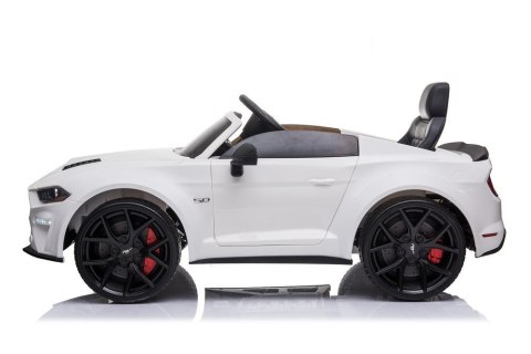 LEAN CARS Auto Na Akumulator Ford Mustang GT Drift SX2038 Biały LEAN CARS Auto Na Akumulator Ford Mustang GT Drift SX2038 Biały