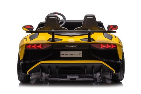 LEAN CARS Auto Na Akumulator Lamborghini XXL A8803 Żółte 24V LEAN CARS Auto Na Akumulator Lamborghini XXL A8803 Żółte 24V