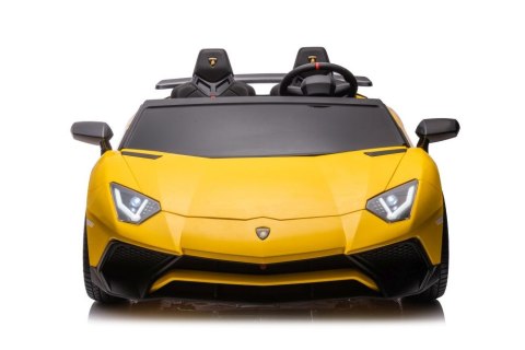 LEAN CARS Auto Na Akumulator Lamborghini XXL A8803 Żółte 24V LEAN CARS Auto Na Akumulator Lamborghini XXL A8803 Żółte 24V