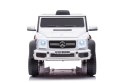 LEAN CARS Auto Na Akumulator Mercedes Benz G63 6X6 Biały