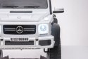 LEAN CARS Auto Na Akumulator Mercedes Benz G63 6X6 Biały