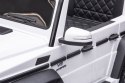LEAN CARS Auto Na Akumulator Mercedes Benz G63 6X6 Biały