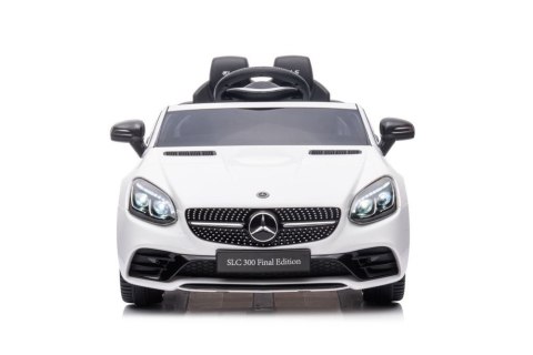 LEAN CARS Auto Na Akumulator Mercedes SLC 300 Biały LEAN CARS Auto Na Akumulator Mercedes SLC 300 Biały