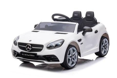 LEAN CARS Auto Na Akumulator Mercedes SLC 300 Biały LEAN CARS Auto Na Akumulator Mercedes SLC 300 Biały