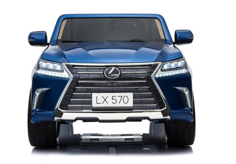 LEAN CARS Auto na Akumulator LEXUS DK-LX570 Niebieski Lakierowany LEAN CARS Auto na Akumulator LEXUS DK-LX570 Niebieski Lakierowany