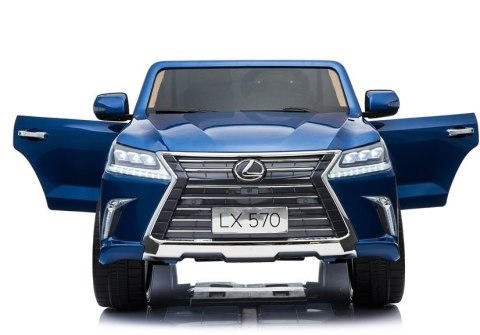 LEAN CARS Auto na Akumulator LEXUS DK-LX570 Niebieski Lakierowany LEAN CARS Auto na Akumulator LEXUS DK-LX570 Niebieski Lakierowany