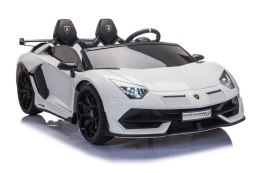 LEAN CARS Auto na akumulator Lamborghini Aventador SX2028 Biały