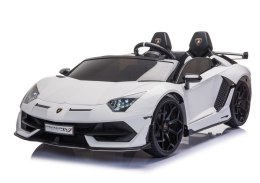 LEAN CARS Auto na akumulator Lamborghini Aventador SX2028 Biały