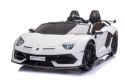 LEAN CARS Auto na akumulator Lamborghini Aventador SX2028 Biały