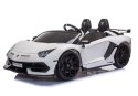 LEAN CARS Auto na akumulator Lamborghini Aventador SX2028 Biały