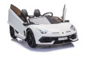 LEAN CARS Auto na akumulator Lamborghini Aventador SX2028 Biały