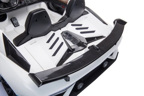 LEAN CARS Auto na akumulator Lamborghini Aventador SX2028 Biały LEAN CARS Auto na akumulator Lamborghini Aventador SX2028 Biały