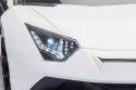 LEAN CARS Auto na akumulator Lamborghini Aventador SX2028 Biały