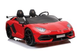 LEAN CARS Auto na akumulator Lamborghini Aventador SX2028 Czerwony