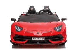 LEAN CARS Auto na akumulator Lamborghini Aventador SX2028 Czerwony