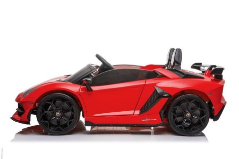 LEAN CARS Auto na akumulator Lamborghini Aventador SX2028 Czerwony LEAN CARS Auto na akumulator Lamborghini Aventador SX2028 Czerwony