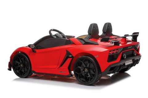 LEAN CARS Auto na akumulator Lamborghini Aventador SX2028 Czerwony LEAN CARS Auto na akumulator Lamborghini Aventador SX2028 Czerwony