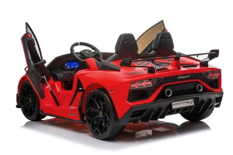 LEAN CARS Auto na akumulator Lamborghini Aventador SX2028 Czerwony LEAN CARS Auto na akumulator Lamborghini Aventador SX2028 Czerwony