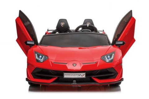 LEAN CARS Auto na akumulator Lamborghini Aventador SX2028 Czerwony LEAN CARS Auto na akumulator Lamborghini Aventador SX2028 Czerwony