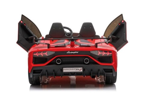LEAN CARS Auto na akumulator Lamborghini Aventador SX2028 Czerwony LEAN CARS Auto na akumulator Lamborghini Aventador SX2028 Czerwony