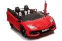 LEAN CARS Auto na akumulator Lamborghini Aventador SX2028 Czerwony