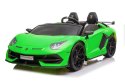 LEAN CARS Auto na akumulator Lamborghini Aventador SX2028 Zielony
