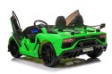 LEAN CARS Auto na akumulator Lamborghini Aventador SX2028 Zielony