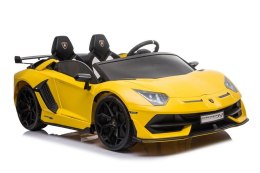 LEAN CARS Auto na akumulator Lamborghini Aventador SX2028 Żółty