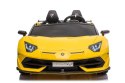 LEAN CARS Auto na akumulator Lamborghini Aventador SX2028 Żółty