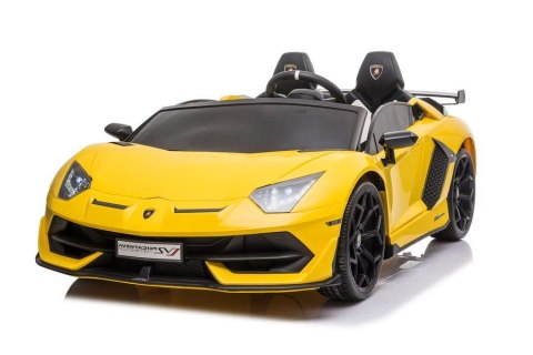LEAN CARS Auto na akumulator Lamborghini Aventador SX2028 Żółty LEAN CARS Auto na akumulator Lamborghini Aventador SX2028 Żółty