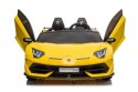 LEAN CARS Auto na akumulator Lamborghini Aventador SX2028 Żółty