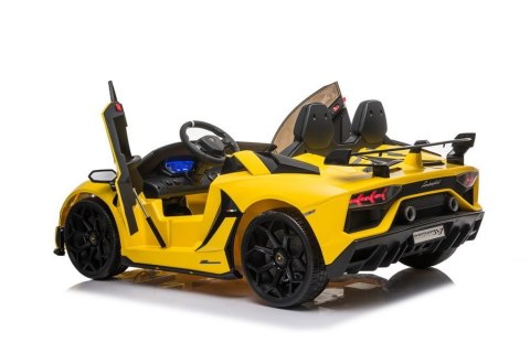 LEAN CARS Auto na akumulator Lamborghini Aventador SX2028 Żółty LEAN CARS Auto na akumulator Lamborghini Aventador SX2028 Żółty