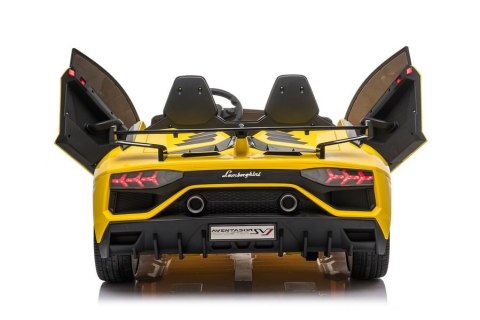 LEAN CARS Auto na akumulator Lamborghini Aventador SX2028 Żółty LEAN CARS Auto na akumulator Lamborghini Aventador SX2028 Żółty