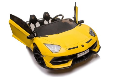 LEAN CARS Auto na akumulator Lamborghini Aventador SX2028 Żółty LEAN CARS Auto na akumulator Lamborghini Aventador SX2028 Żółty