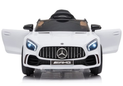 LEAN CARS Auto na akumulator Mercedes AMG GT R Biały LEAN CARS Auto na akumulator Mercedes AMG GT R Biały