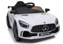 LEAN CARS Auto na akumulator Mercedes AMG GT R Biały
