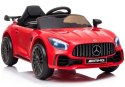 LEAN CARS Auto na akumulator Mercedes AMG GT R Czerwony