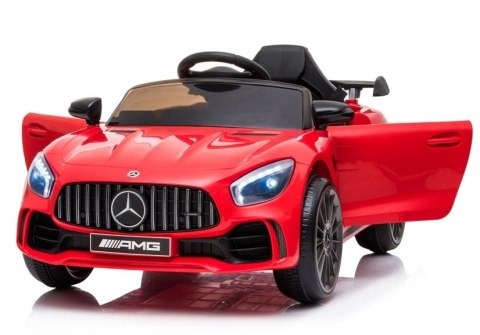 LEAN CARS Auto na akumulator Mercedes AMG GT R Czerwony LEAN CARS Auto na akumulator Mercedes AMG GT R Czerwony