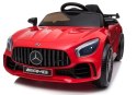 LEAN CARS Auto na akumulator Mercedes AMG GT R Czerwony