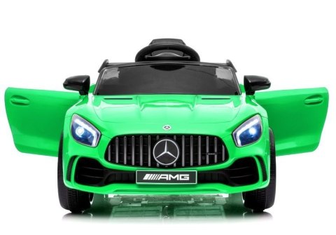 LEAN CARS Auto na akumulator Mercedes AMG GT R Zielony LEAN CARS Auto na akumulator Mercedes AMG GT R Zielony