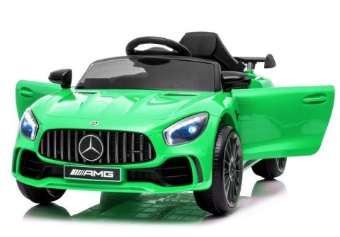LEAN CARS Auto na akumulator Mercedes AMG GT R Zielony LEAN CARS Auto na akumulator Mercedes AMG GT R Zielony